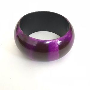 ⭐️Women’s Wooden Purple Ombré Bracelet